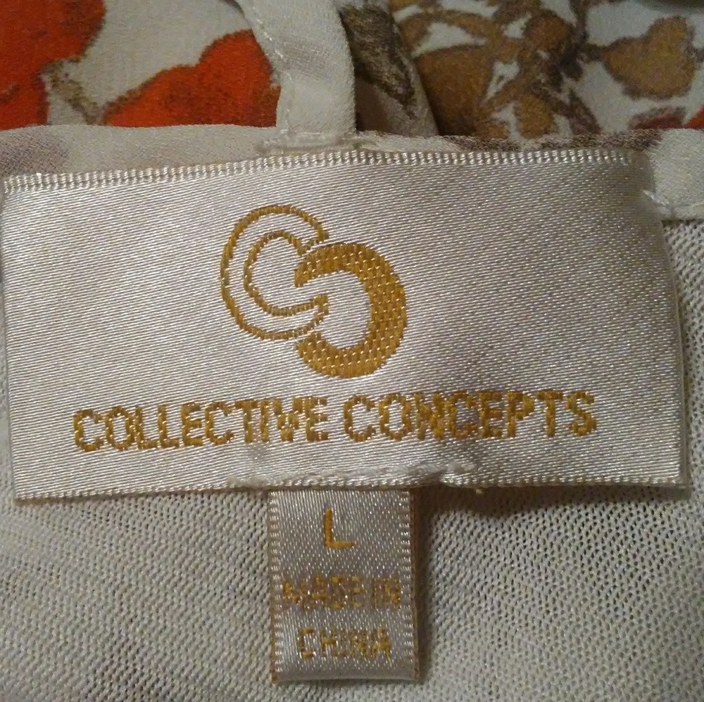 Collective Concepts Dress Floral Sleeveless T-Back - Picture 6 of 8